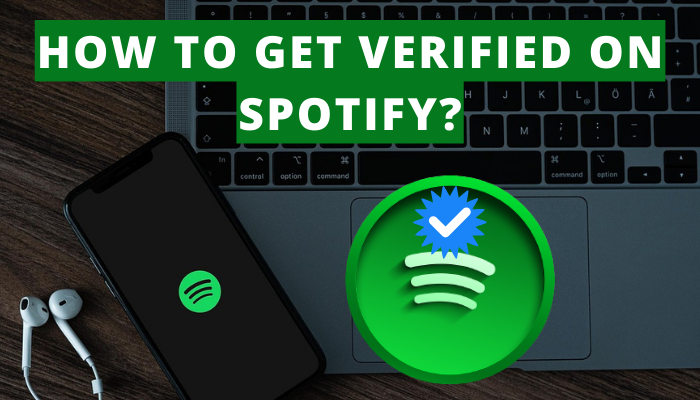 screenshot on how to get verified on spotify